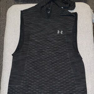 Under Armour Charcoal Sleeveless Hoodie